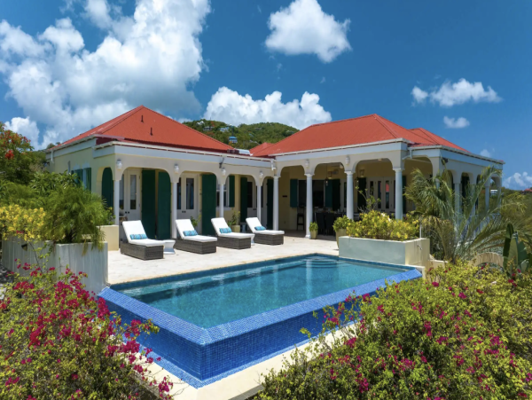 St. John Vacation Rental - Caribbean Luxury Villa with Infinity Pool & Guesthouse