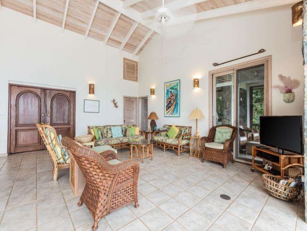 St. John Four Bedroom Pool Home with Amazing Views