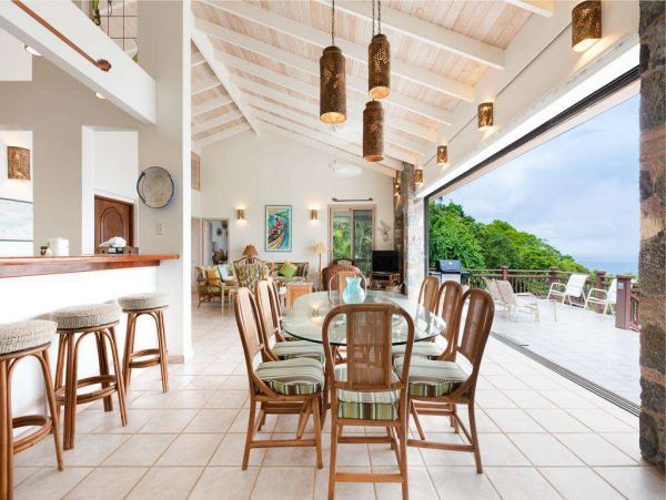 St. John Four Bedroom Pool Home with Amazing Views