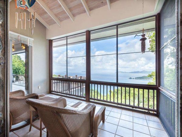 St. John Four Bedroom Pool Home with Amazing Views