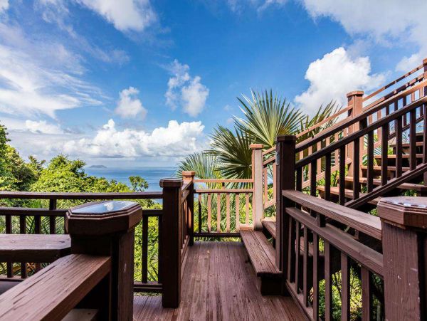 St. John Four Bedroom Pool Home with Amazing Views