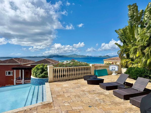 Luxury Ocean View Retreat with Private Pool in St. John