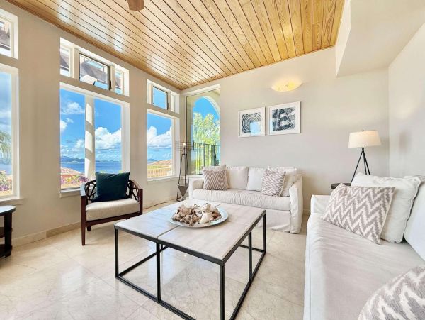 Luxury Ocean View Retreat with Private Pool in St. John