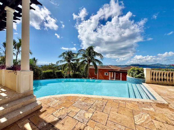 Luxury Ocean View Retreat with Private Pool in St. John