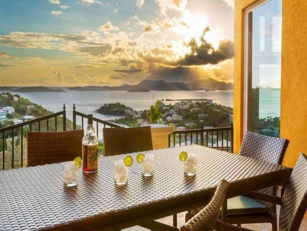 Luxury St. John Villa Rental with Ocean Views