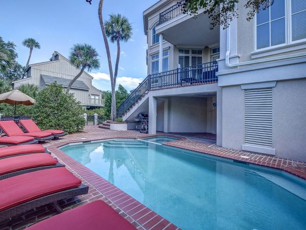 Hilton Head 6 Bedroom Home Private Pool & Hot Tub