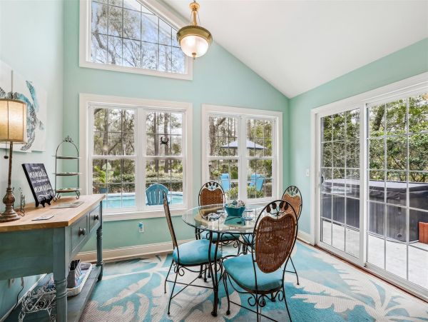 Hilton Head Vacation Rental in Palmetto Dunes 4-Bedroom Home with Pool & Lagoon Dock