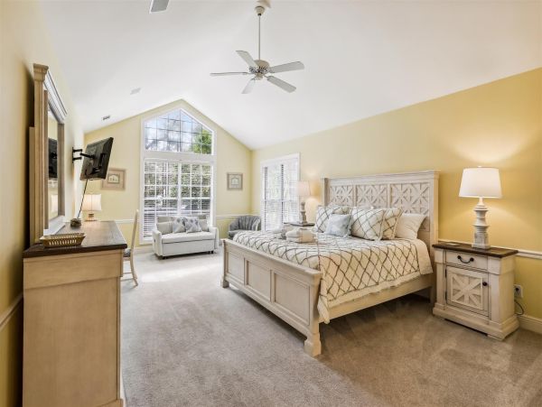 Hilton Head Vacation Rental in Palmetto Dunes 4-Bedroom Home with Pool & Lagoon Dock