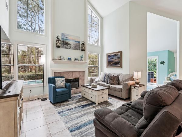 Hilton Head Vacation Rental in Palmetto Dunes 4-Bedroom Home with Pool & Lagoon Dock
