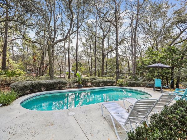 Hilton Head Vacation Rental in Palmetto Dunes 4-Bedroom Home with Pool & Lagoon Dock