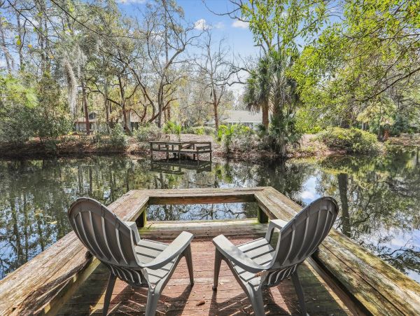 Hilton Head Vacation Rental in Palmetto Dunes 4-Bedroom Home with Pool & Lagoon Dock
