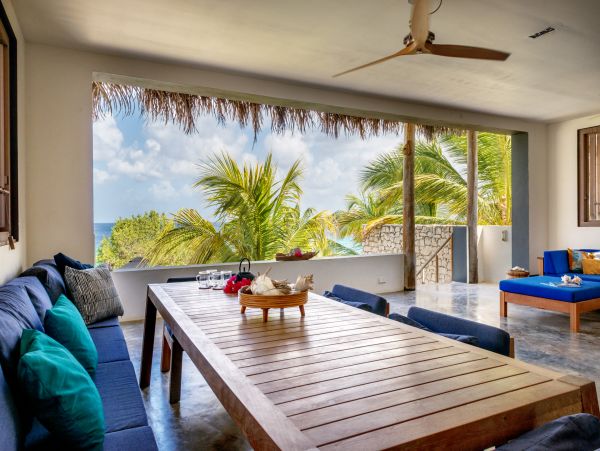 Panoramic Ocean View Bonaire Four Bedroom Vacation Villa