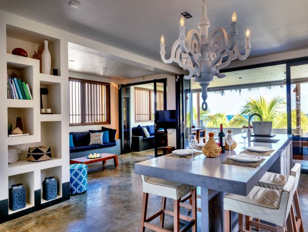 Panoramic Ocean View Bonaire Four Bedroom Vacation Villa