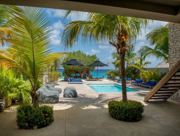 Panoramic Ocean View Bonaire Four Bedroom Vacation Villa