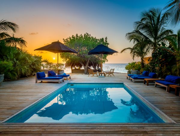 Panoramic Ocean View Bonaire Four Bedroom Vacation Villa