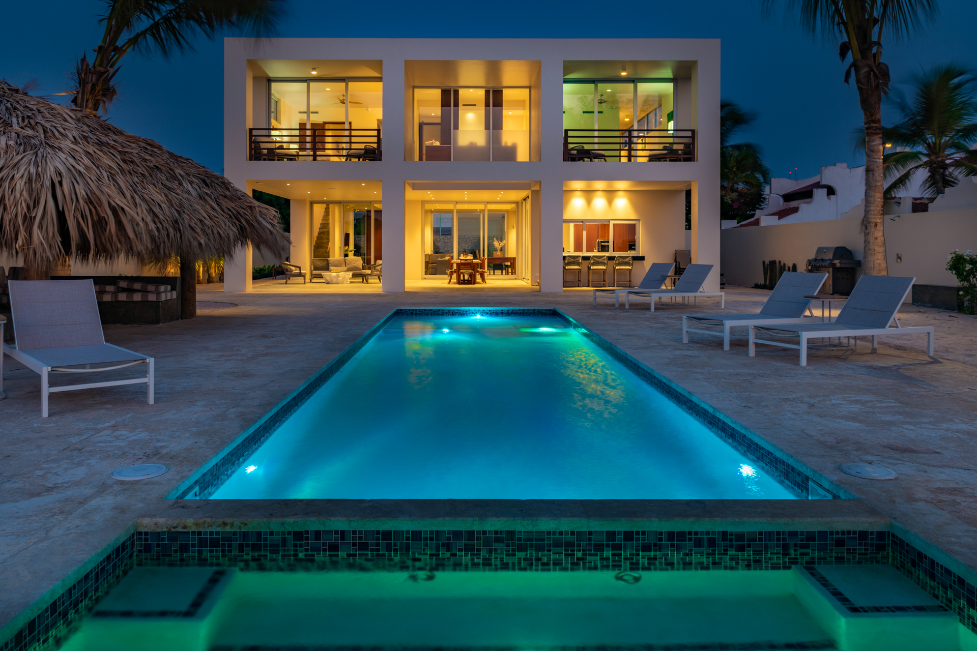 Bonaire Five Bedroom Oceanfront Villa
