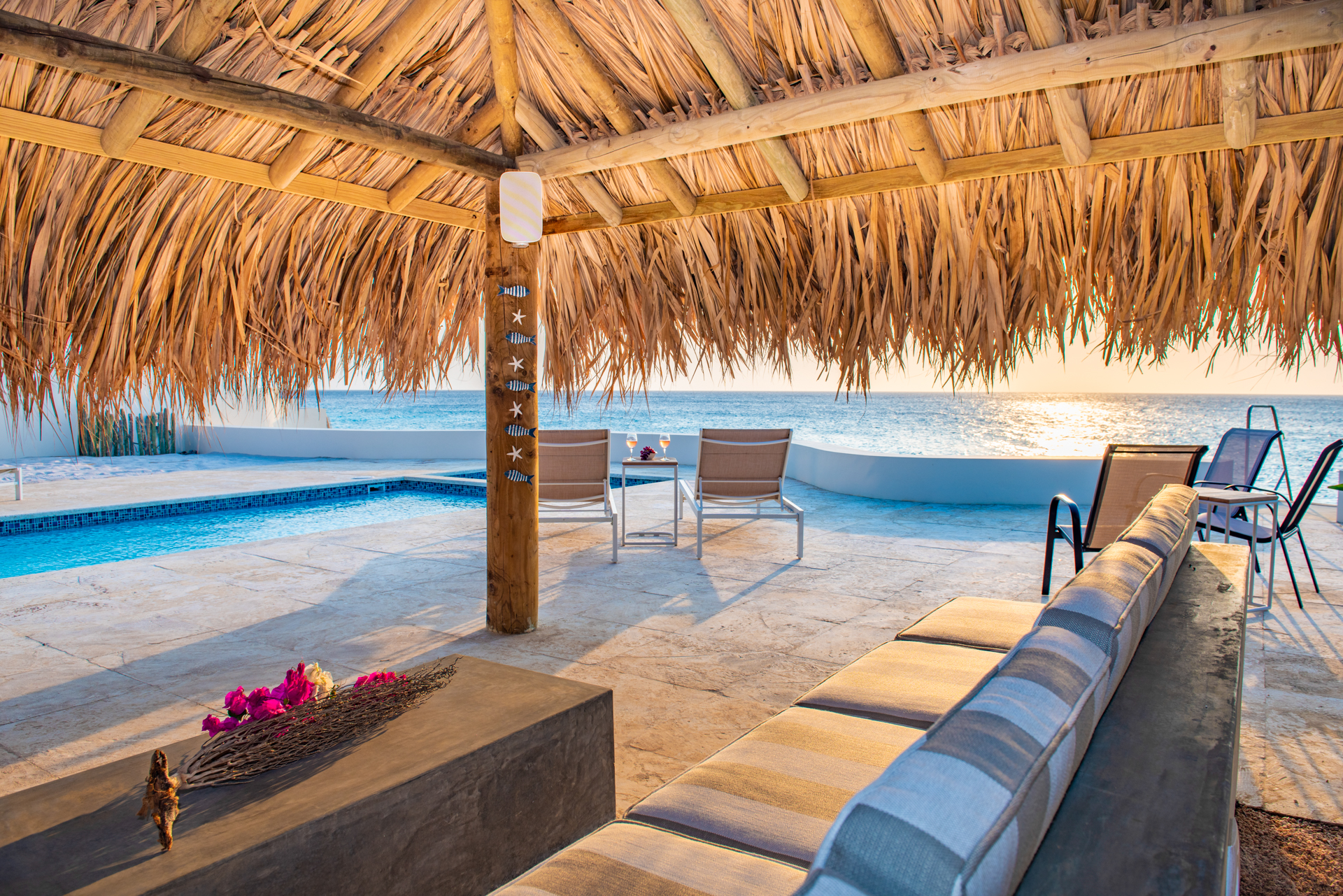 Bonaire Five Bedroom Oceanfront Villa