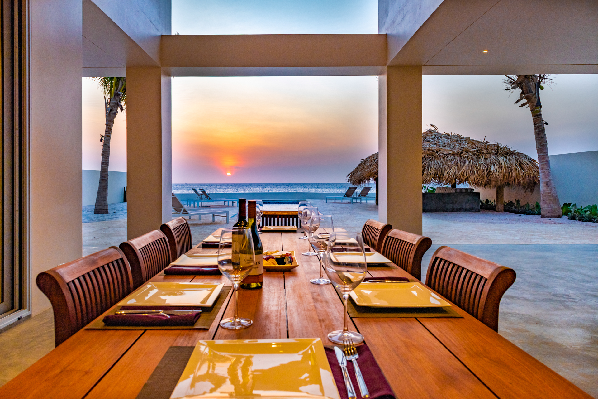 Bonaire Five Bedroom Oceanfront Villa