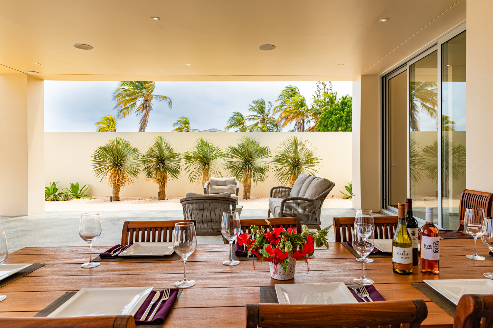 Bonaire Five Bedroom Oceanfront Villa