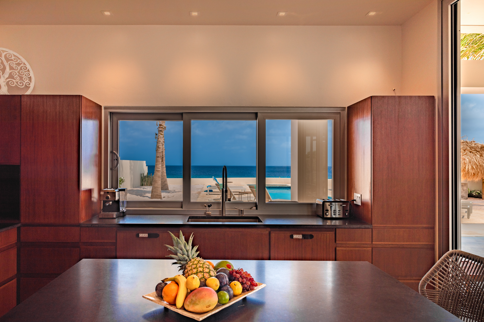Bonaire Five Bedroom Oceanfront Villa
