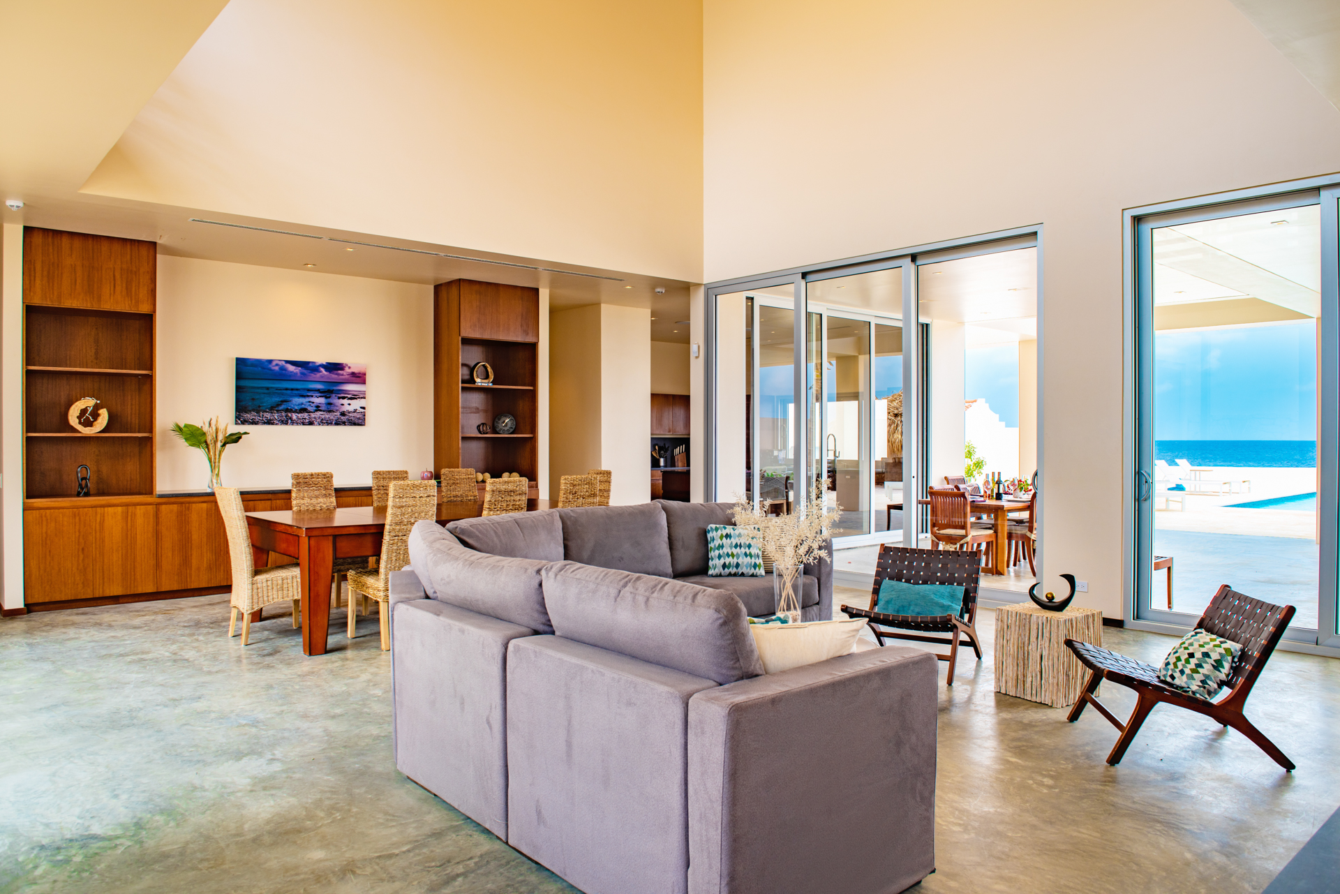 Bonaire Five Bedroom Oceanfront Villa