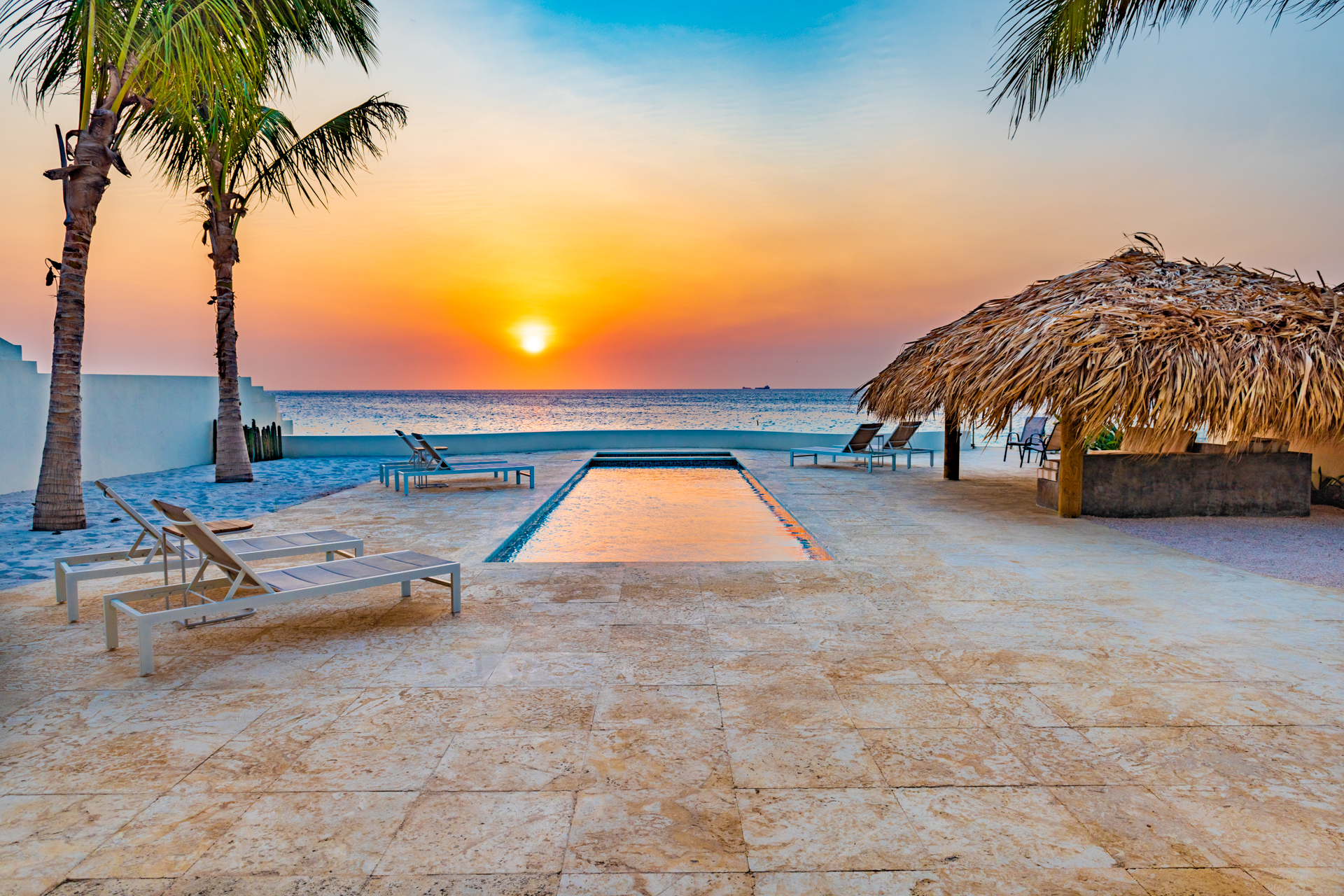 Bonaire Five Bedroom Oceanfront Villa