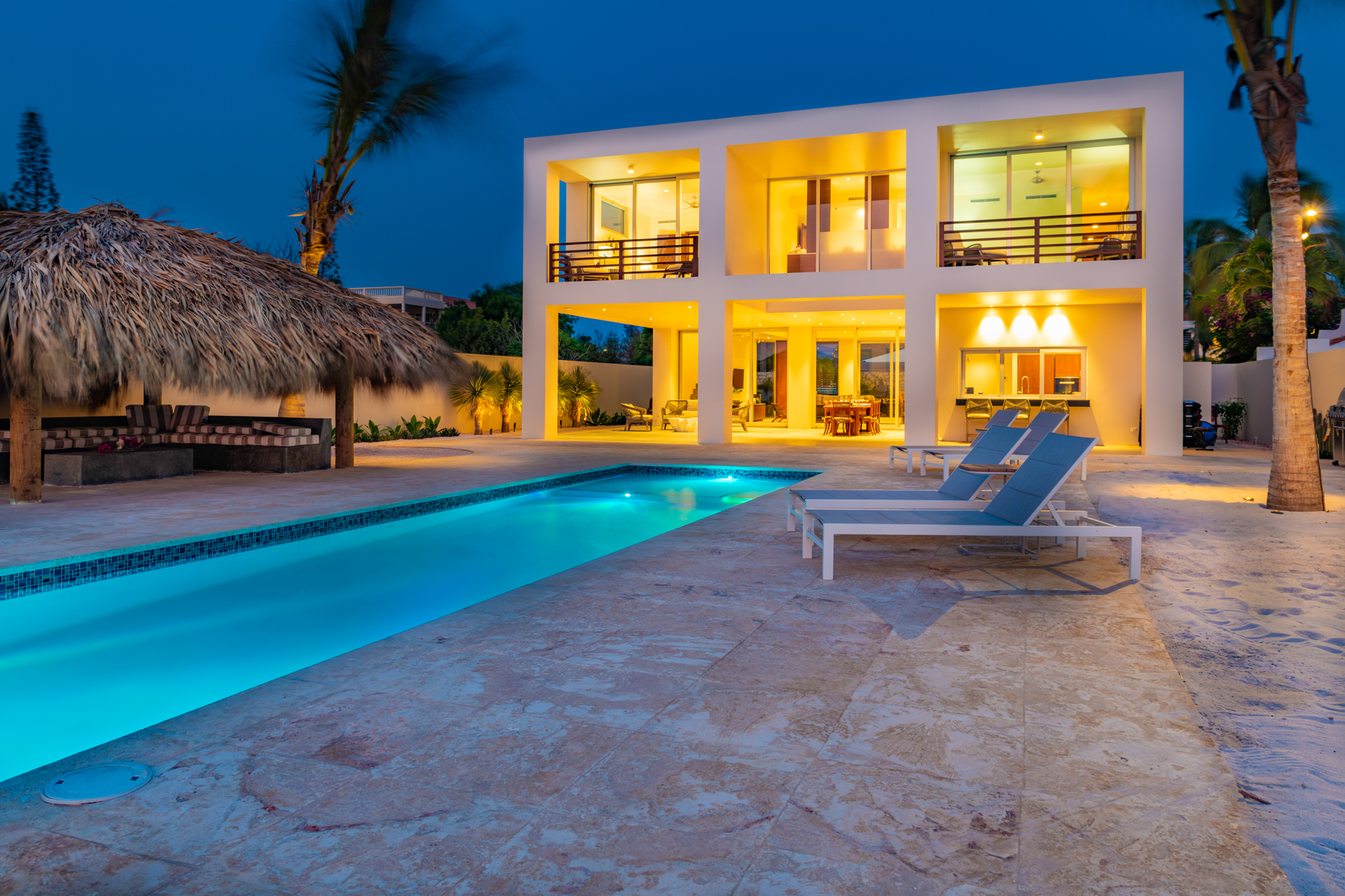 Bonaire Five Bedroom Oceanfront Villa