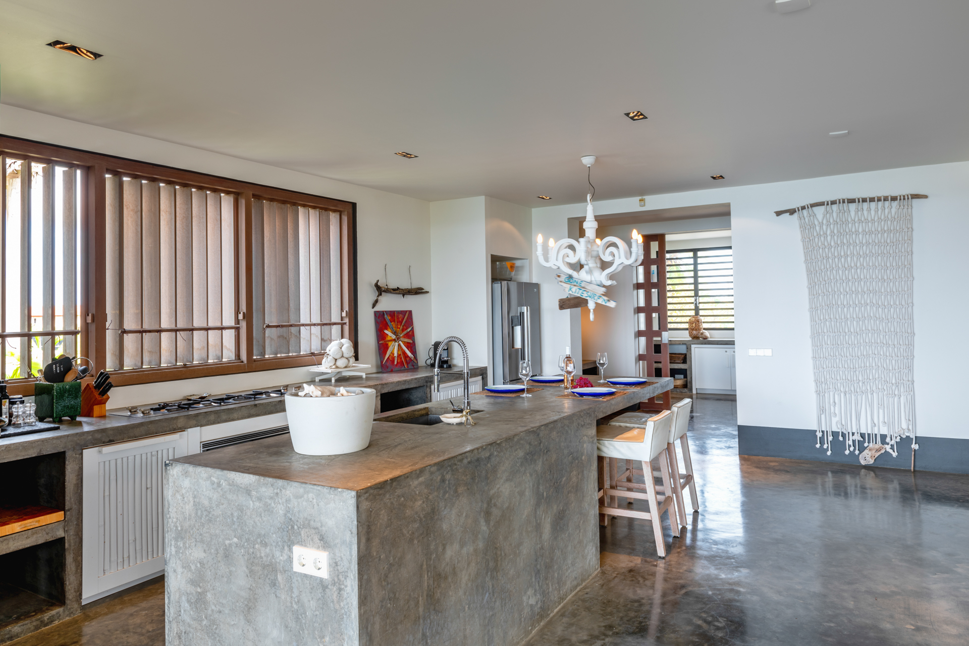 Spectacular Four Bedroom Bonaire Oceanfront Villa