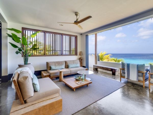 Bonaire Oceanfront Five Bedroom Vacation Villa