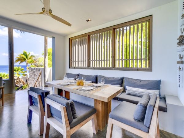 Bonaire Oceanfront Five Bedroom Vacation Villa