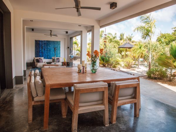 Walk to Beach Four Bedroom Bonaire Vacation Villa