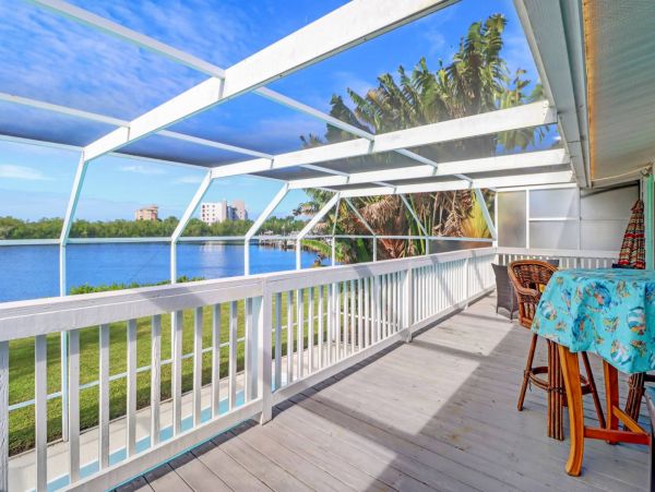 Three Bedroom Bonita Springs Bay Front Vacation Duplex