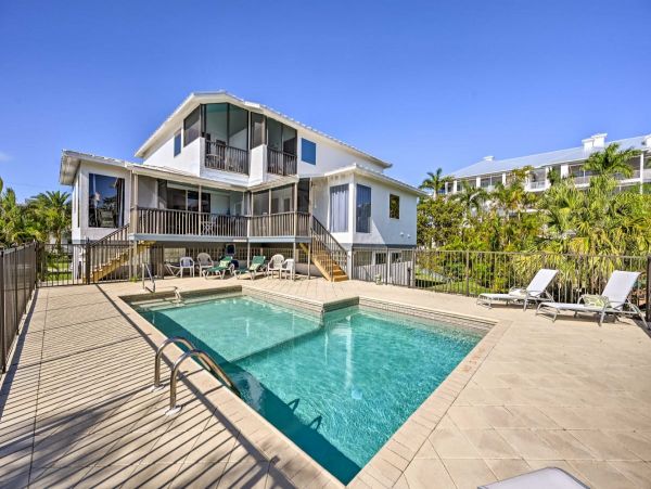 Charming Vacation Home in Marco Island with Boat Dock