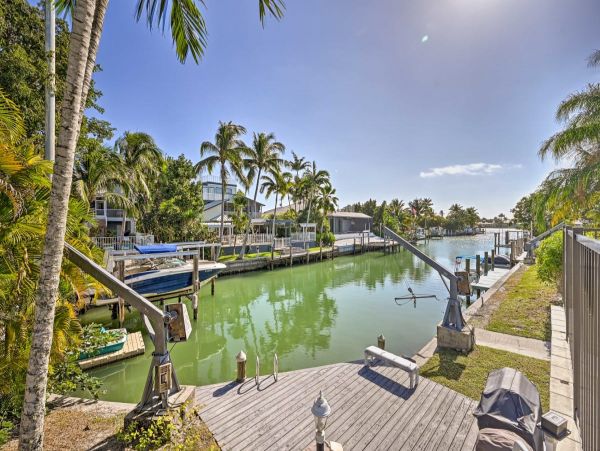 Charming Vacation Home in Marco Island with Boat Dock