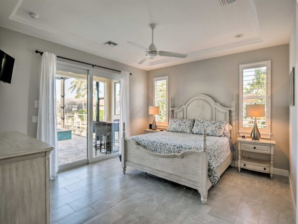 Canal-Front Home with Pool and Boat Dock in Marco Island