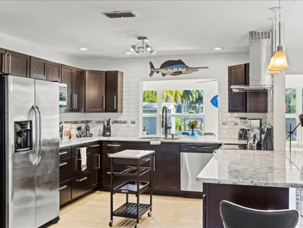 Cape Coral Three Bedroom Vacation Home with Canal View