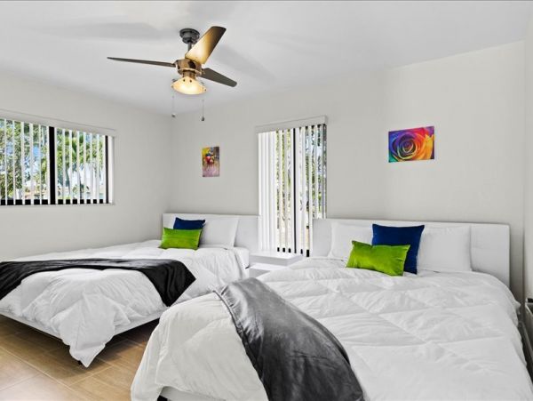 Cape Coral Three Bedroom Vacation Home with Canal View
