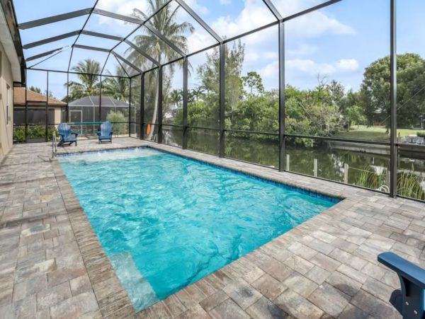 Beautiful Cape Coral Vacation Home Private Pool Sleeps 6