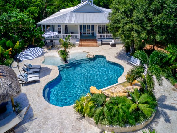 Florida Keys 4 Bedroom Luxury Home + Poolside Apartment