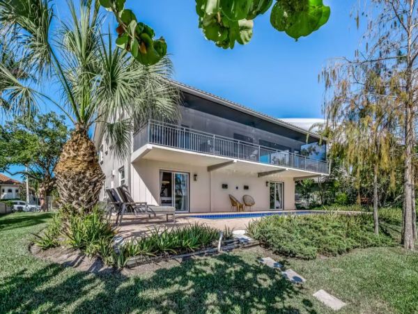 Marco Island Four Bedrooms Canal Front with Pool