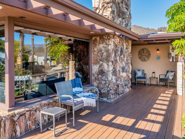 Ocean Views Santa Barbara Vacation Home Three Bedrooms