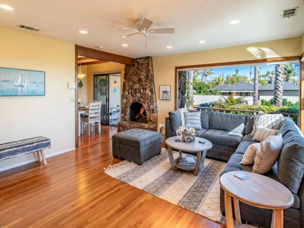 Ocean Views Santa Barbara Vacation Home Three Bedrooms