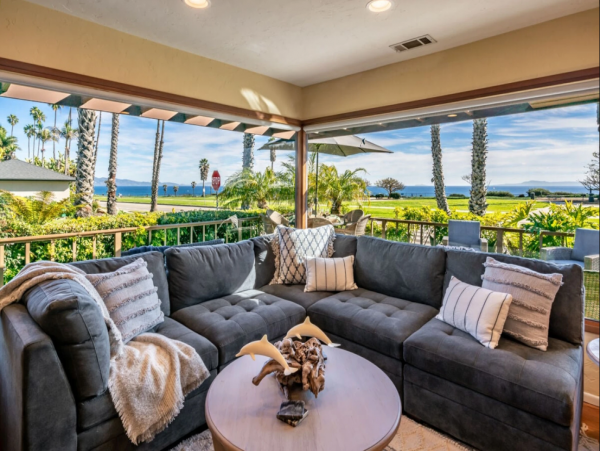 Ocean Views Santa Barbara Vacation Home Three Bedrooms