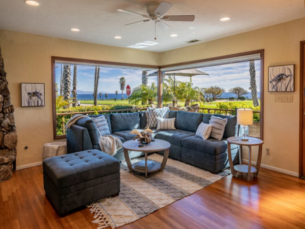 Ocean Views Santa Barbara Vacation Home Three Bedrooms