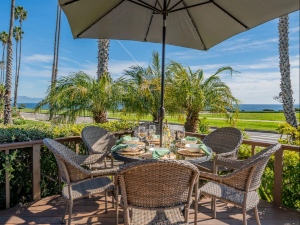 Ocean Views Santa Barbara Vacation Home Three Bedrooms