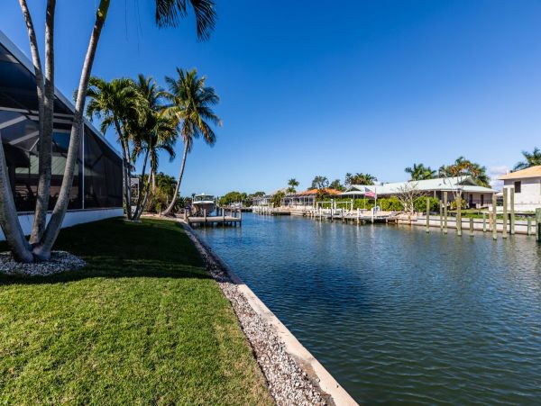 Marco Island Canal Front Four Bedroom Rental Home Sleeps 10