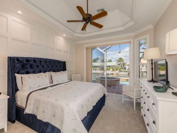 Marco Island Canal Front Four Bedroom Rental Home Sleeps 10