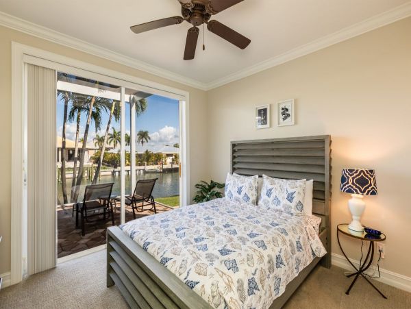 Marco Island Canal Front Four Bedroom Rental Home Sleeps 10