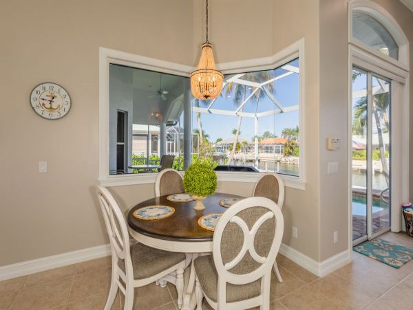 Marco Island Canal Front Four Bedroom Rental Home Sleeps 10