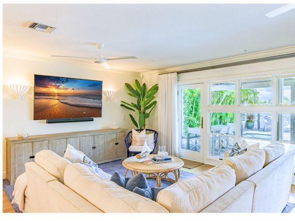 Luxury Indian Rocks Beach Vacation Rental Waterfront Home with Pool, Hot Tub & Dock